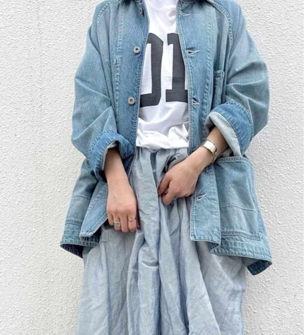 10OZデニム ワークカバーオール journal standard luxe