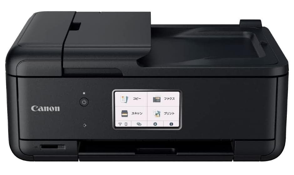 キヤノ❶PRINT❷SCAN ❸COPY ❹FAX