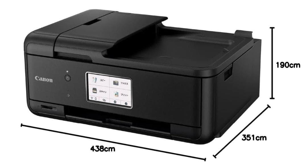 キヤノ❶PRINT❷SCAN ❸COPY ❹FAX