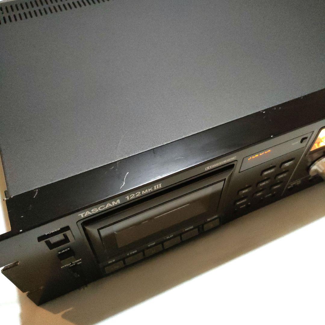 動作品 TASCAM 122MKIII カセットデッキ