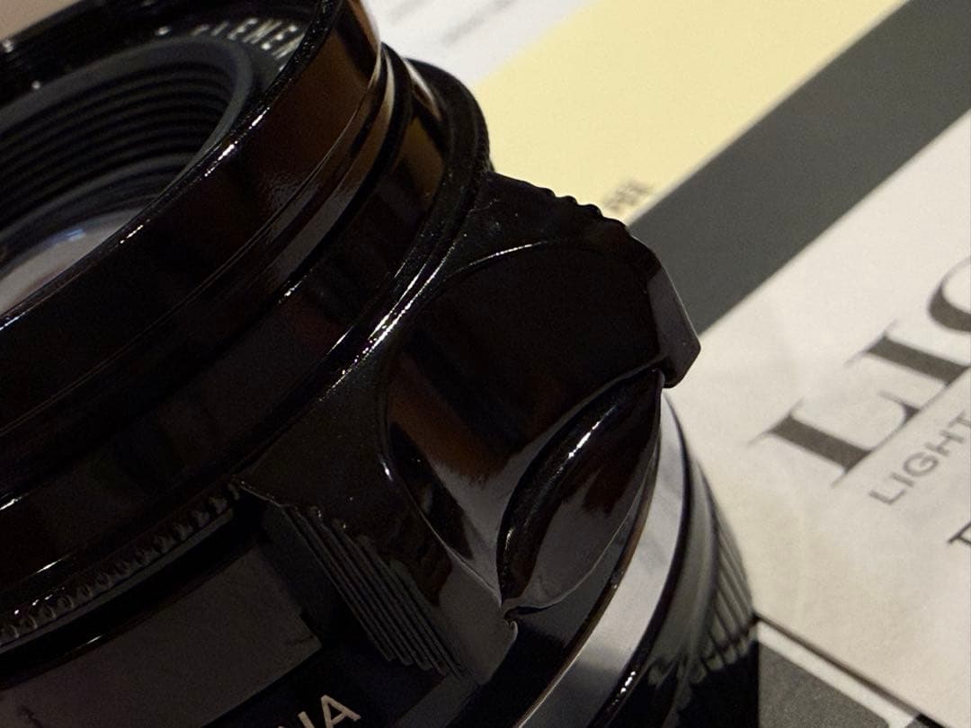 【世界限定100本】LIGHT LENS LAB 35mm f2 ピアノブラック