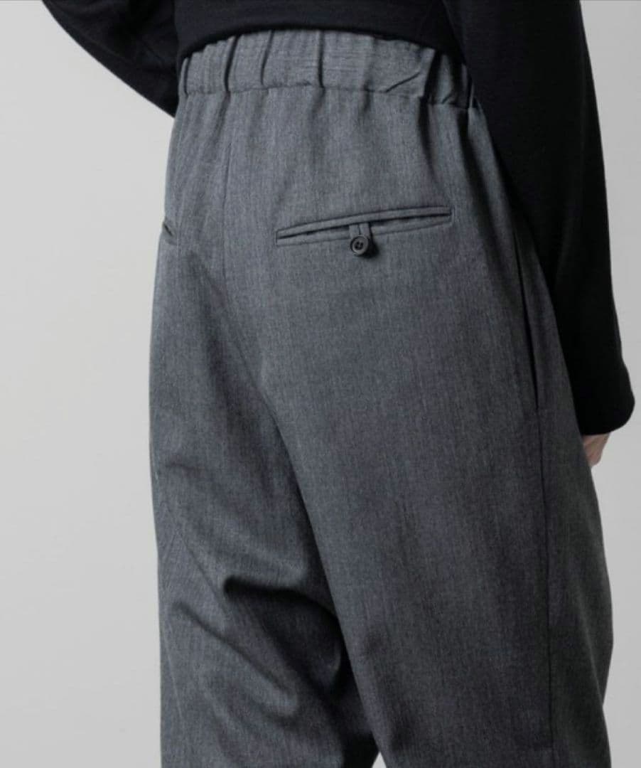 に*ら様 ato CLASSIC WOOL SARROUEL PANTS 46
