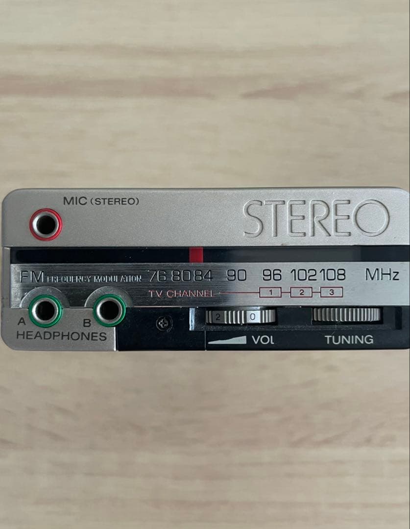 SONY WM-F2 FMステレオカセットプレーヤー