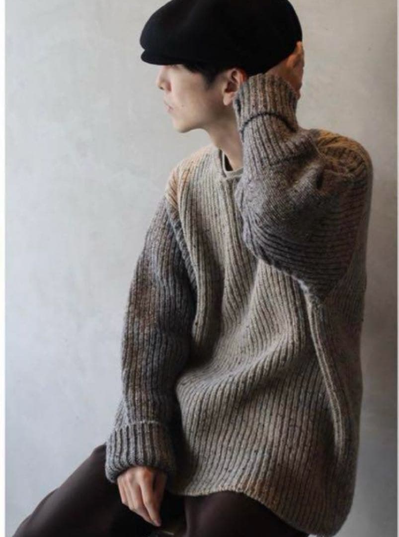 SUNSEA 20aw Big Beret 帽子 キャスケット　ベレー