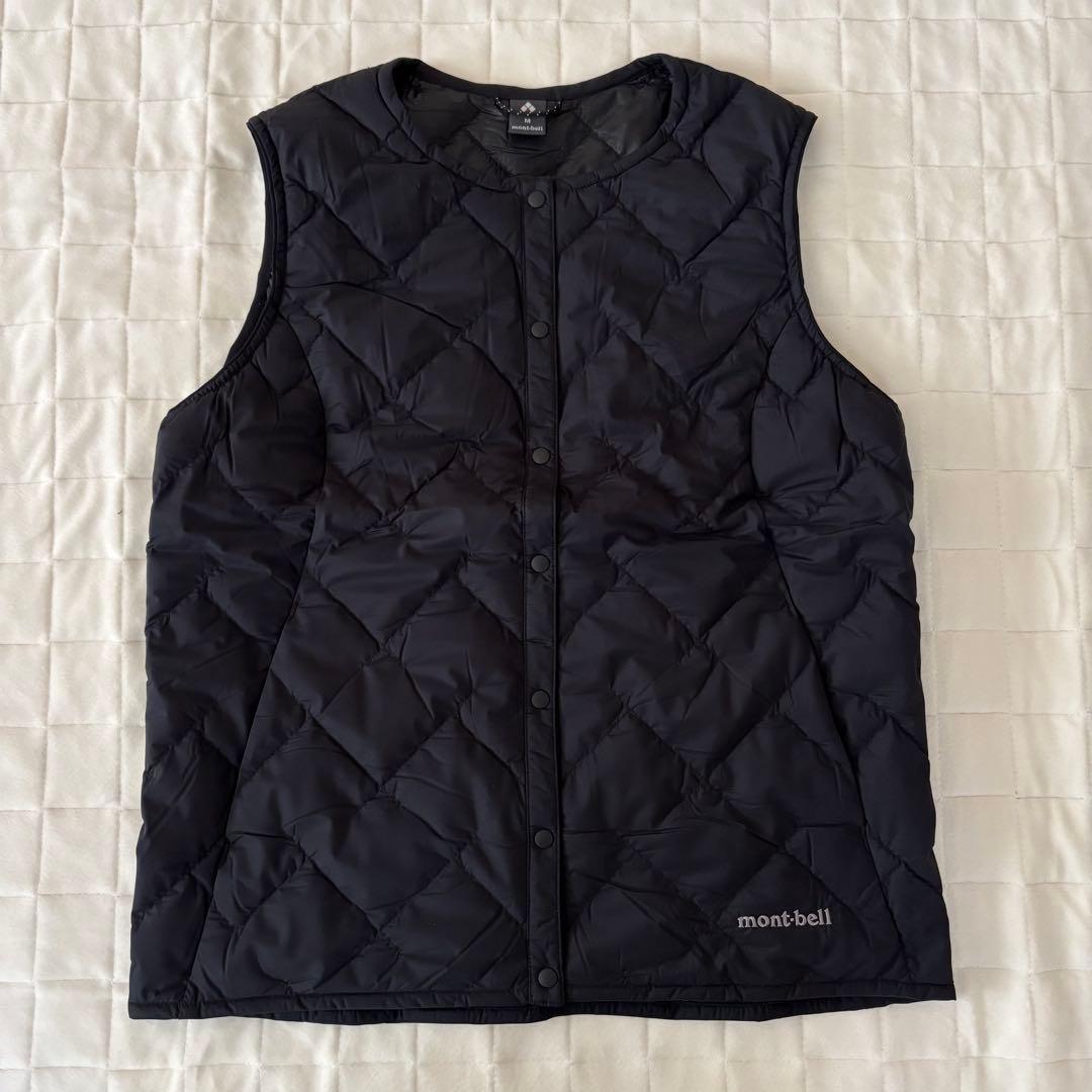 試着のみ！モンベルmont-bell（M）スペリオダウン ラウンドネックベスト