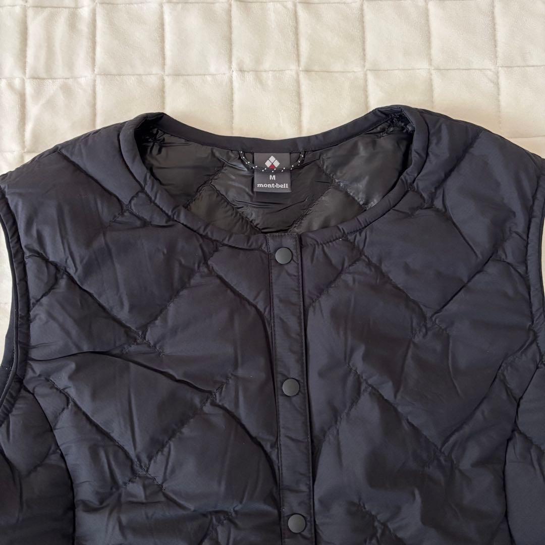 試着のみ！モンベルmont-bell（M）スペリオダウン ラウンドネックベスト