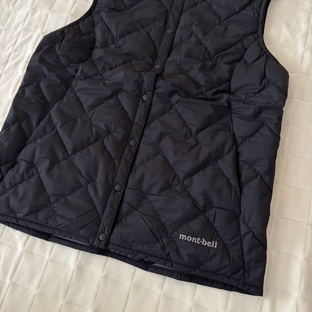 試着のみ！モンベルmont-bell（M）スペリオダウン ラウンドネックベスト