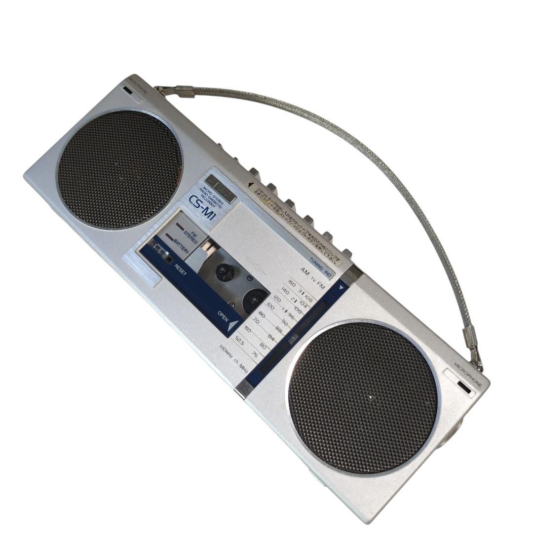 d*9様 AIWA マイクロカセットレコーダー 　 CS-M1 ラジオ・カセット