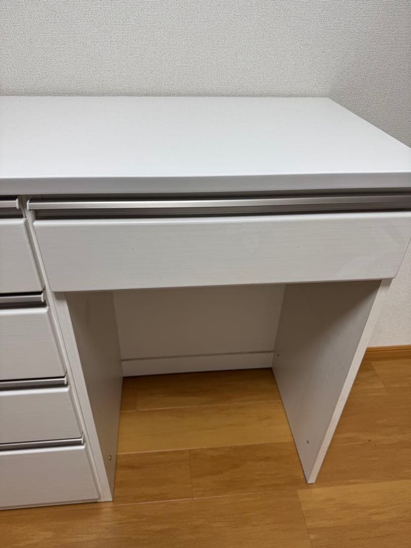 (幅)180cm キッチンボード/チェスト/食器棚/ホワイト