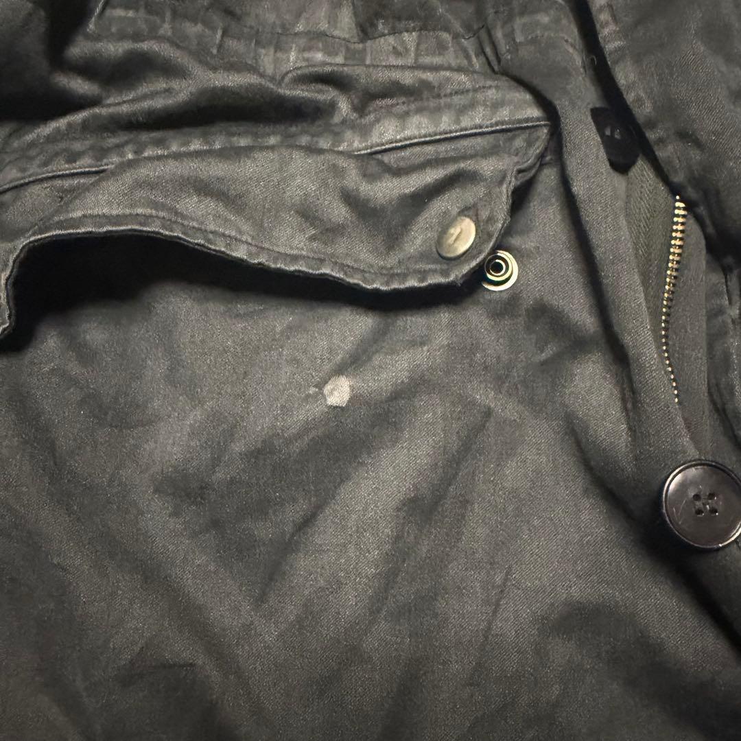 60s 70s m64 フランス軍 フィールドパーカー ブラック m65 A2