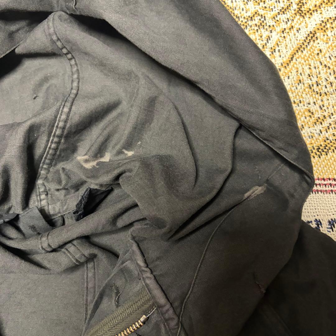 60s 70s m64 フランス軍 フィールドパーカー ブラック m65 A2