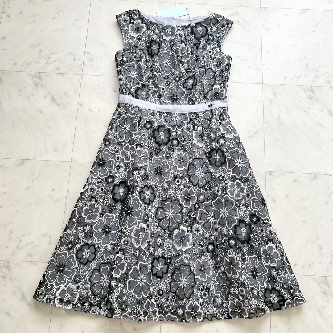 タグ付 TOCCA 洗える PRIMULA プリムラ ドレス フラワー刺繍