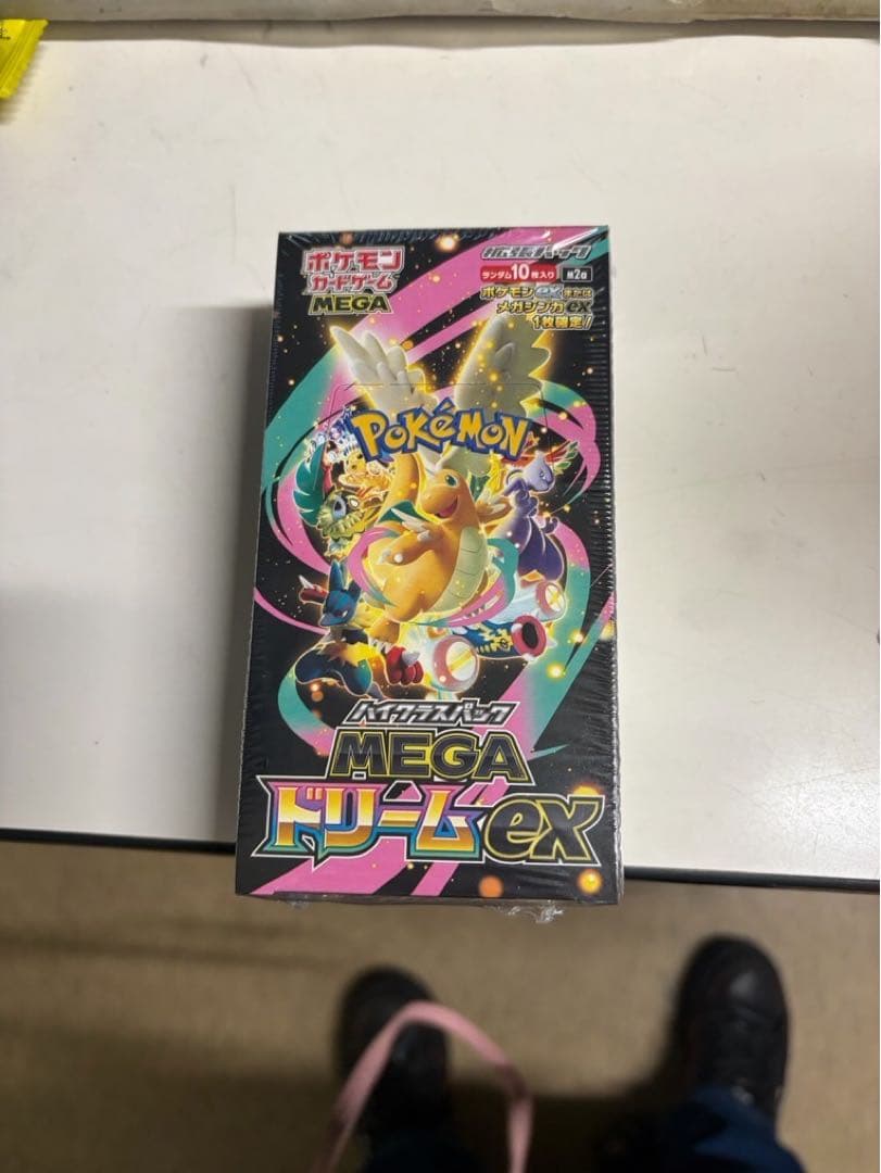 ポケモンカードゲーム ムニキスゼロ & メガドリームEXボックスシュリンク付き