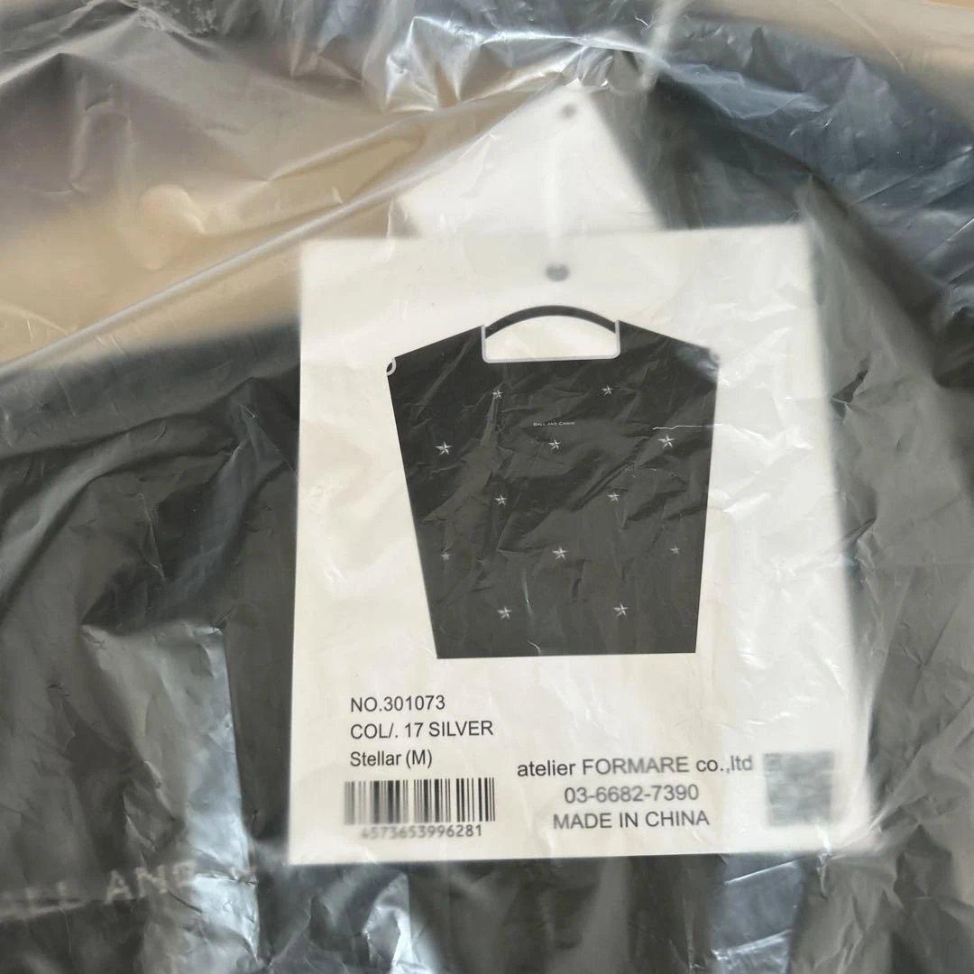 新品　Ball & Chain STELLA ステラ　黒　シルバー　中綿
