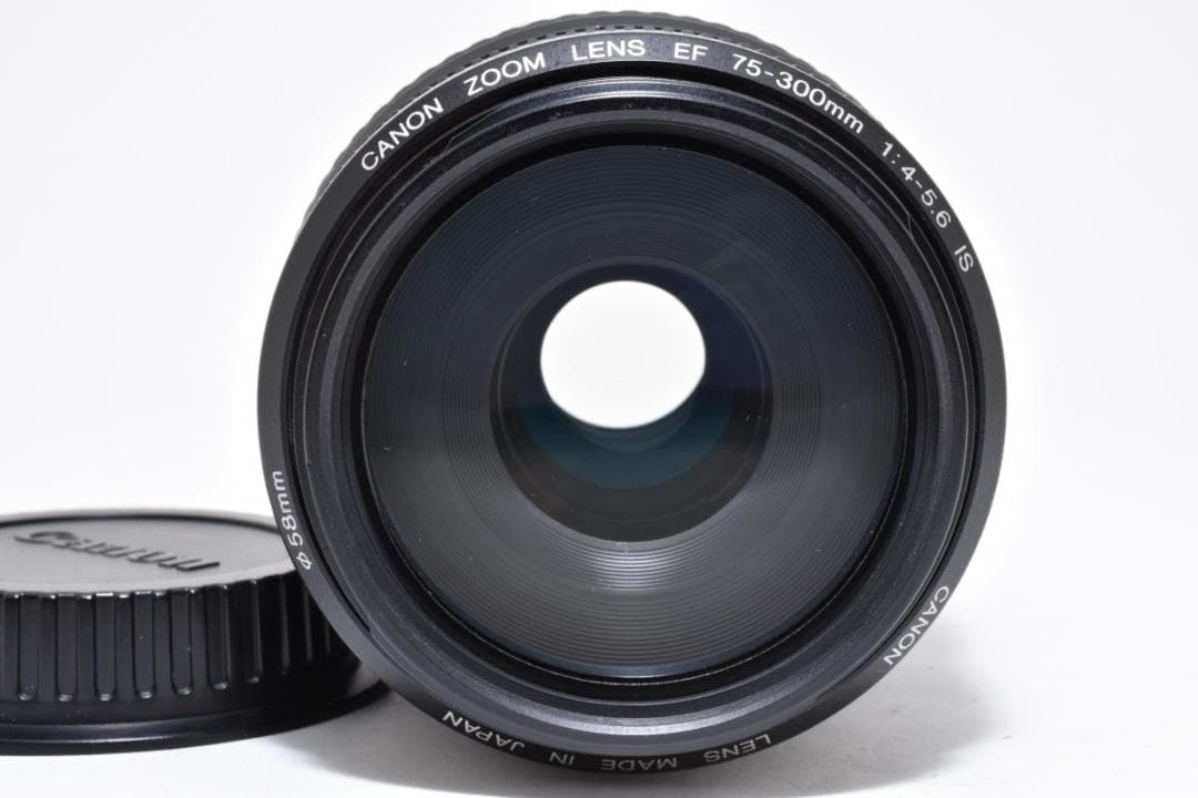 ■美品■キヤノン　Canon EF 75-300mm F4-5.6 IS USM