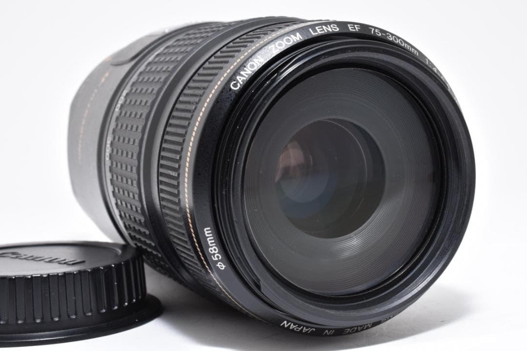 ■美品■キヤノン　Canon EF 75-300mm F4-5.6 IS USM