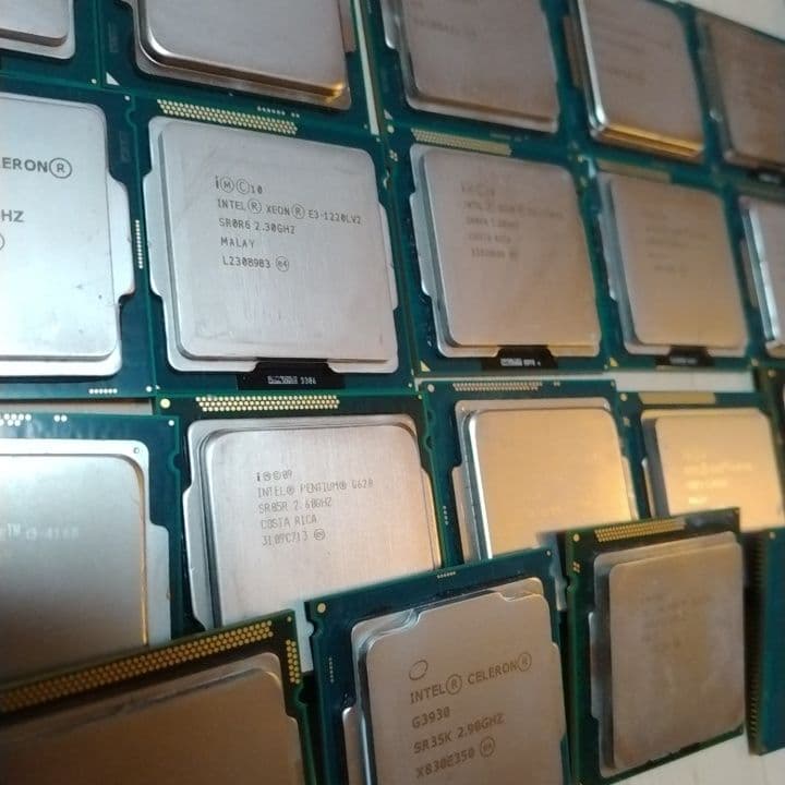 【ジャンク扱い、都市鉱山】DDR4、3メモリ46枚、CPU20枚