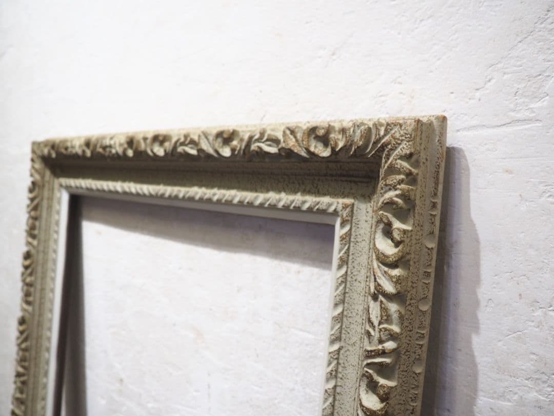 1284 レトロな額縁　F20　アートフレーム　油彩　水彩　画材　ビンテージ