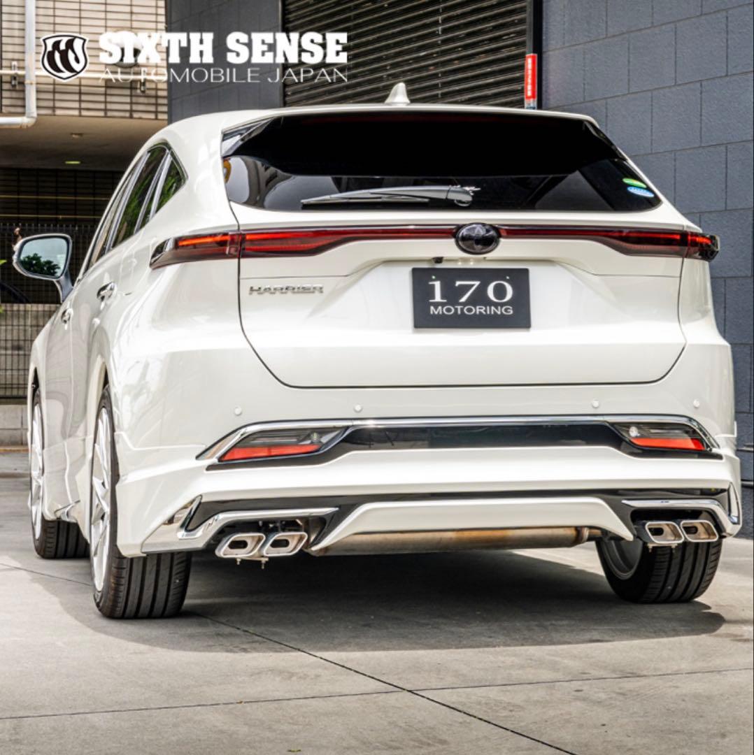 80ハリアー専用 テールカバー　スモーク