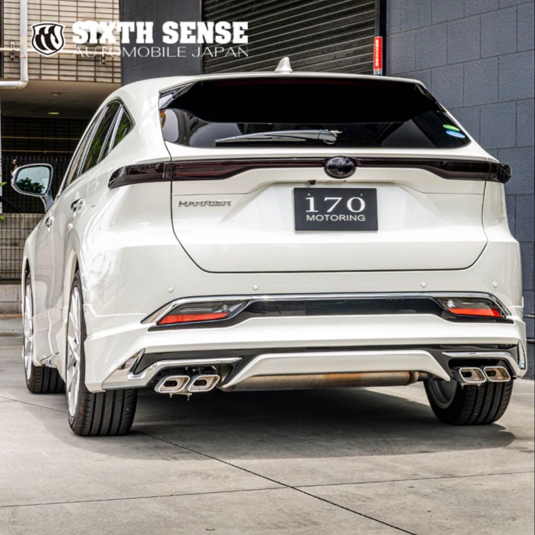 80ハリアー専用 テールカバー　スモーク