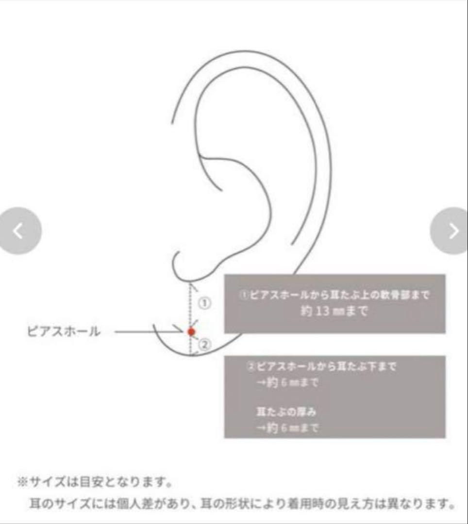 ete ウェーブ　フローピアス
