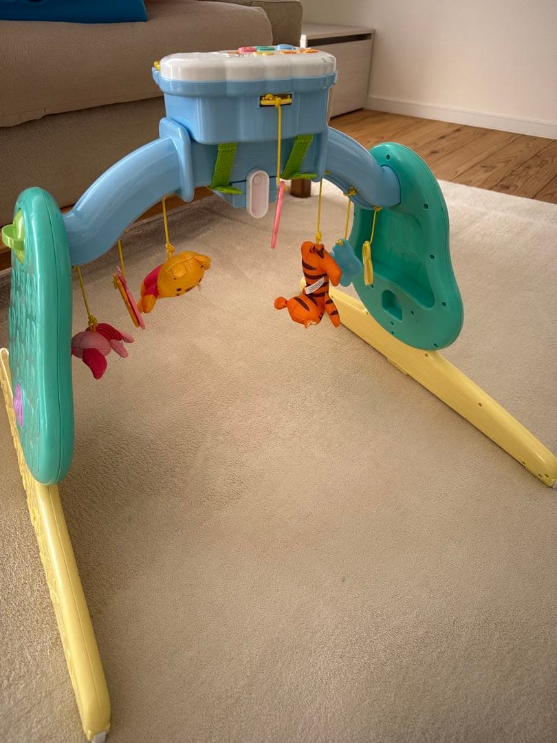 こけしさん専用⭐︎【美品】くまのプーさんえらべる回転6WAY ジムにへんしんメリー