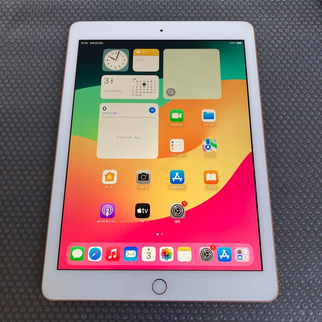 187【早い者勝ち】電池最良好☆iPad6 第6世代 128GB SIMフリー☆