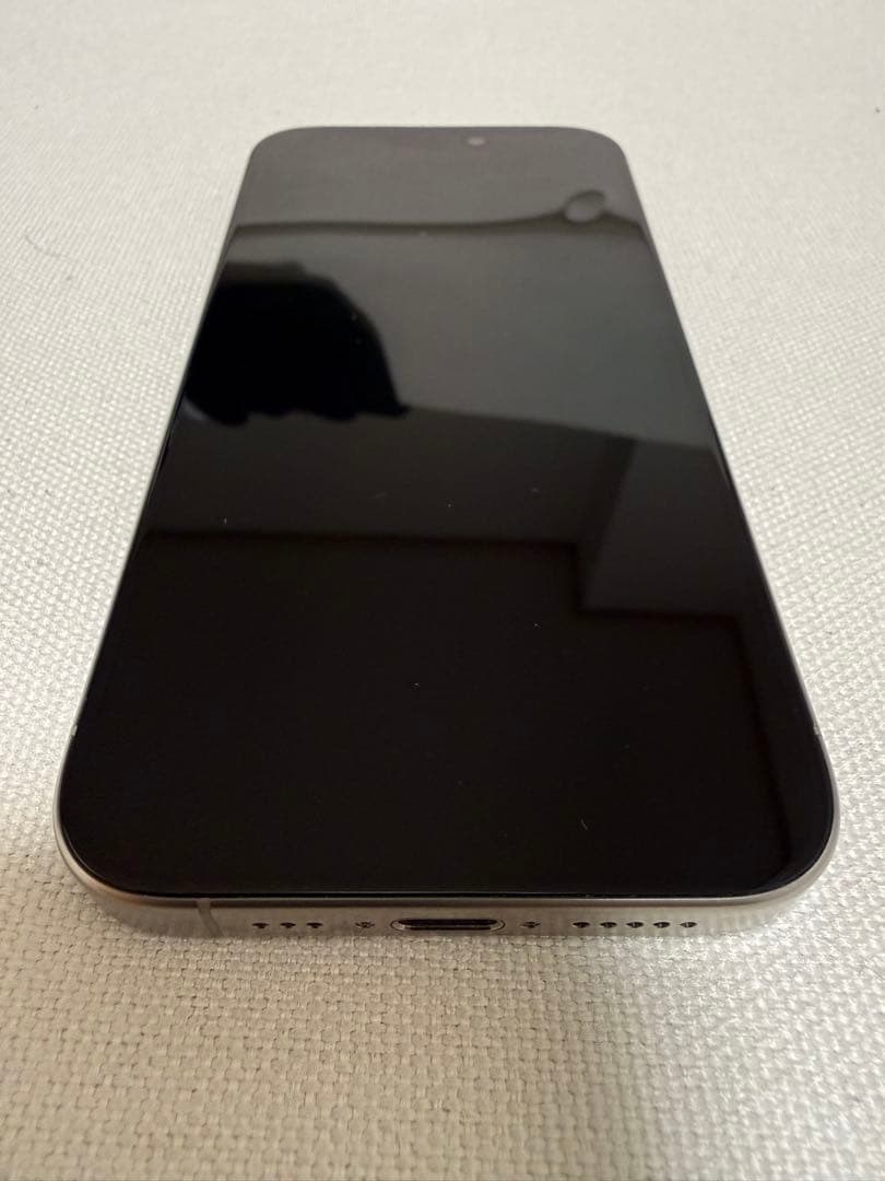 【美品】 iPhone15Pro 256GB ナチュラル 86%バッテリー