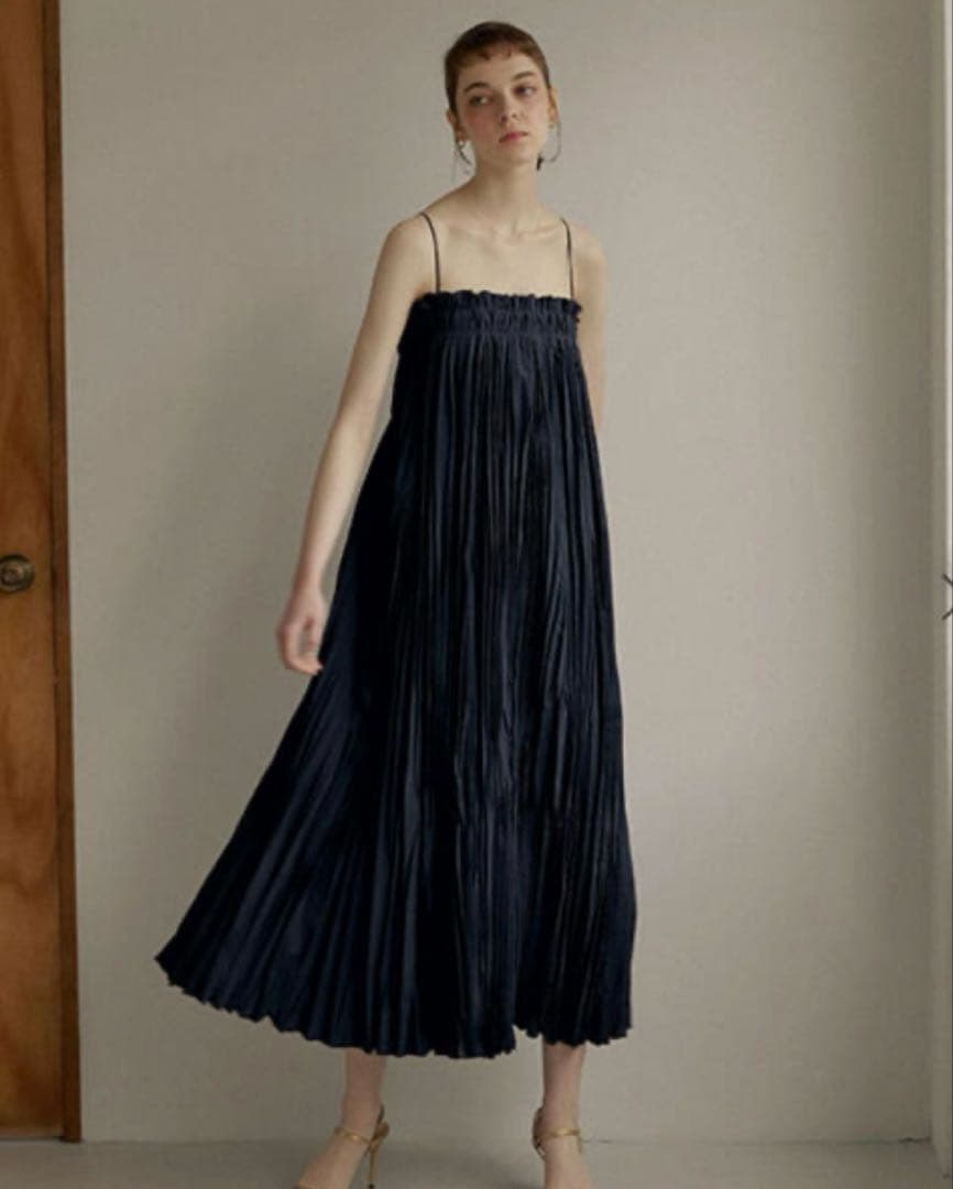 Etre ワッシャープリーツワンピース