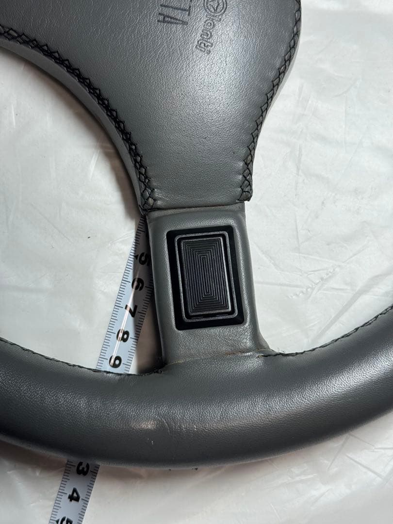 イタルボランテ Pasta レザーステアリング 当時物