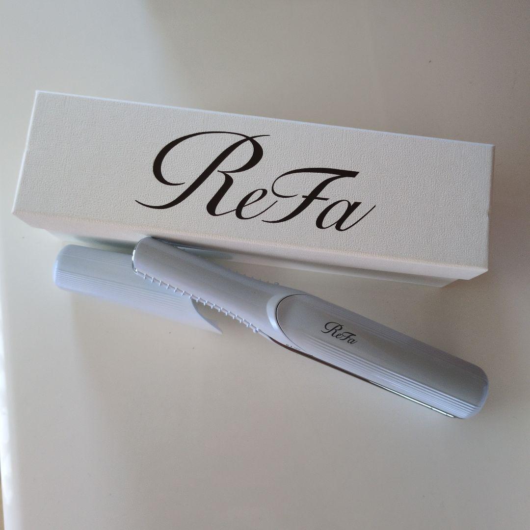 美品★ReFa ストレートヘアアイロン ホワイトー USBケーブル付き
