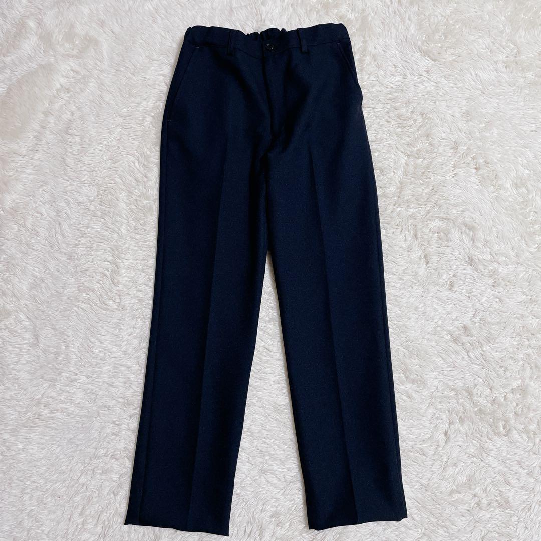 極美品　WF ワンダーファクトリー　スリーピース　スーツ　6点　160 ネイビー