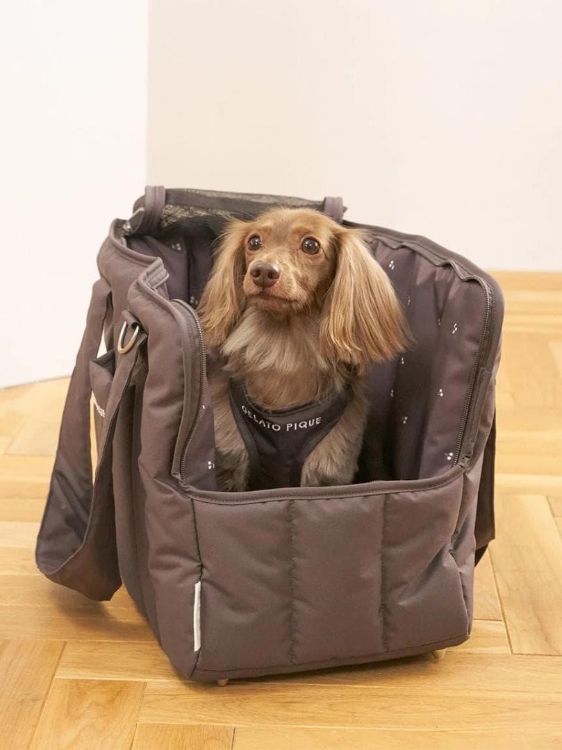 【新品】gelato pique キルティングキャリーバック CGRY