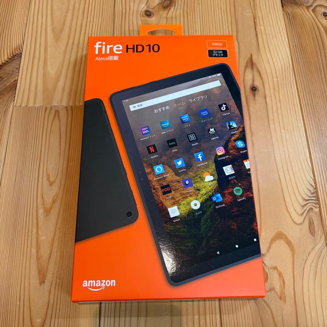 【美品】Amazon Fire HD 10（32GB）Alexa搭載｜付属品完備