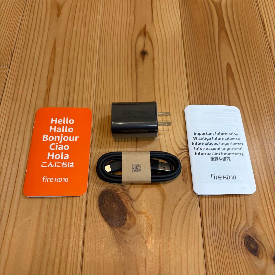 【美品】Amazon Fire HD 10（32GB）Alexa搭載｜付属品完備