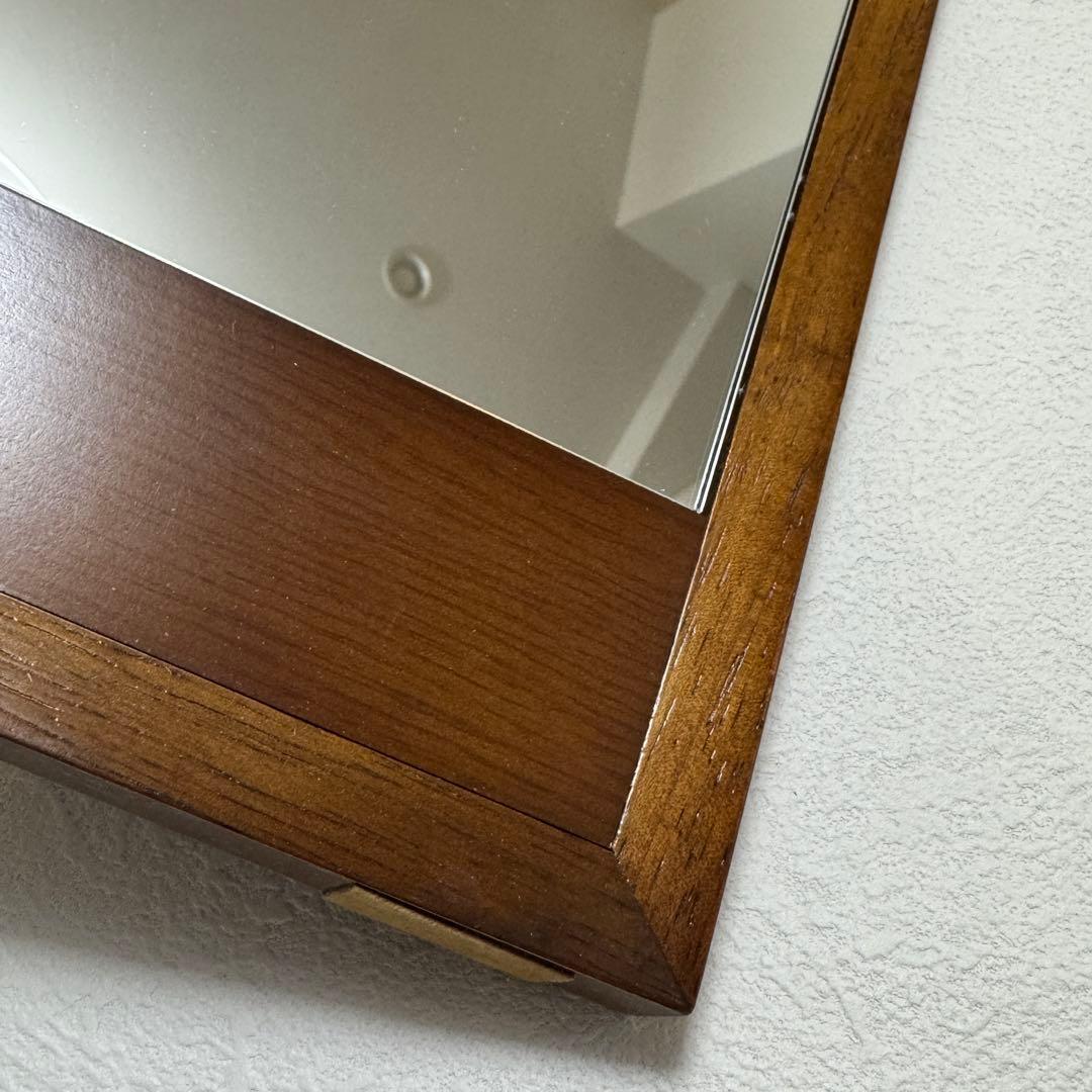 カリモク60 メーキャップミラー 極美品