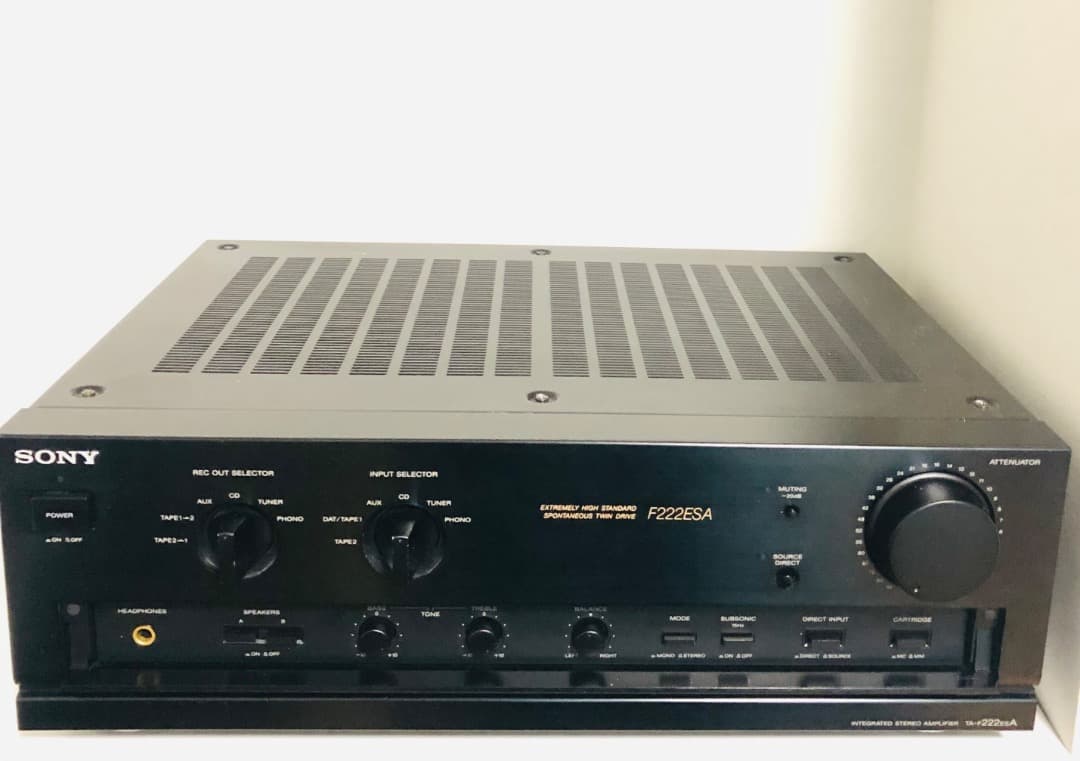 SONY TA-F222ESA 取扱説明書付き