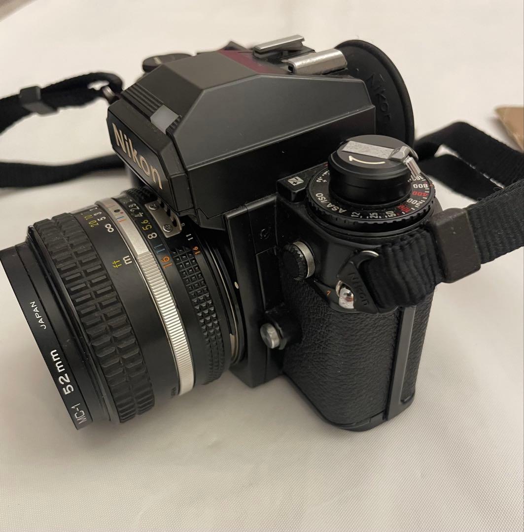 ❷美品 Nikon FA レンズ付き フィルムカメラ ケース付属品あり