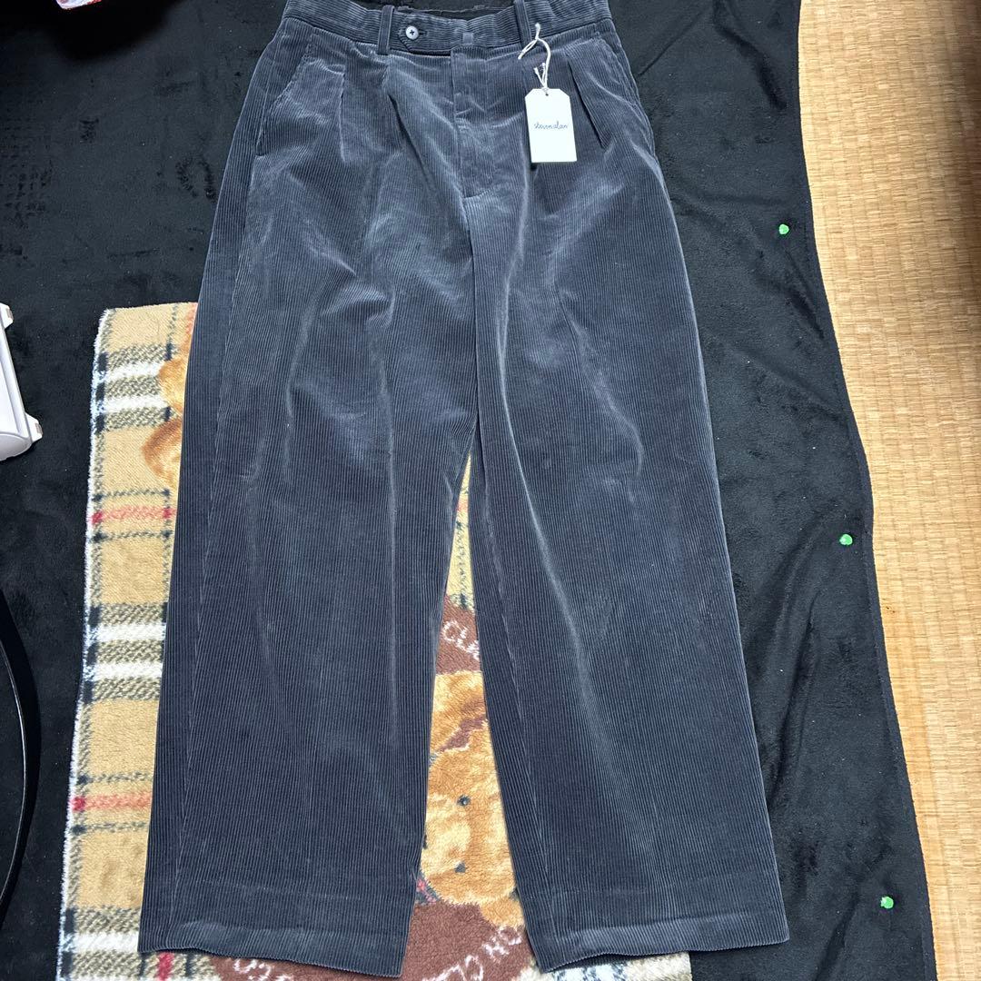 ゆ*き様 スティーブンアラン10W ニドム コーデュロイ ドレス トラウザーズ