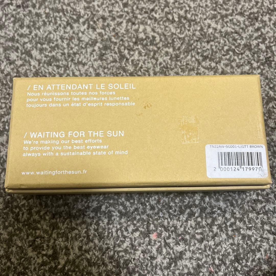 【未使用】WAITING FOR THE SUN サングラス