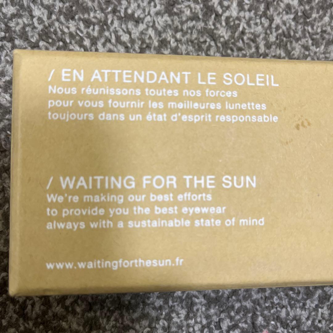 【未使用】WAITING FOR THE SUN サングラス
