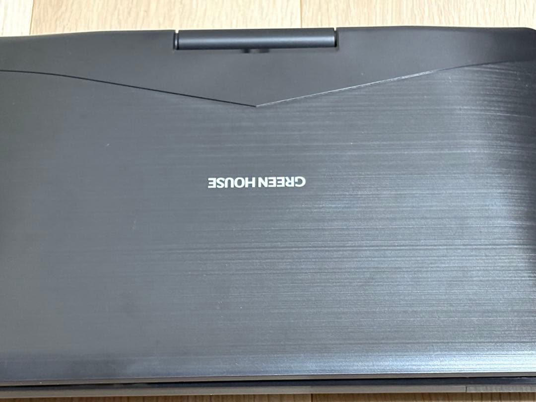 グリーンハウス GH-PBD11Y-BK ポータブルブルーレイディスクプレーヤー