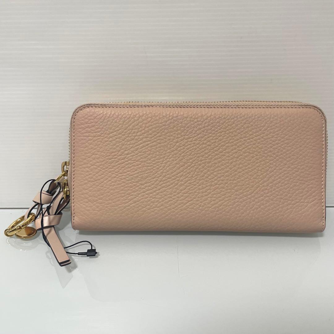 Chloe クロエ アルファベットライン 長財布 ラウンドジップウォレット