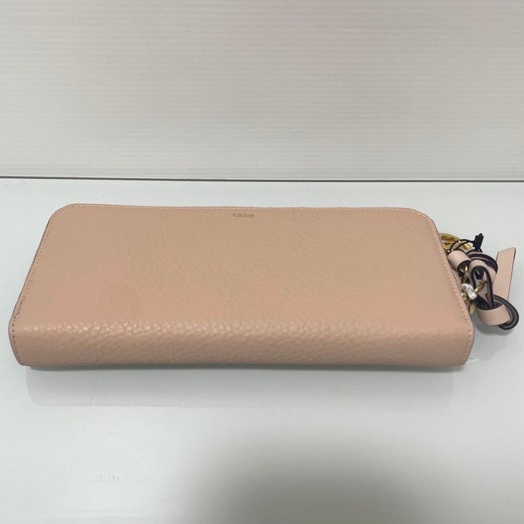 Chloe クロエ アルファベットライン 長財布 ラウンドジップウォレット