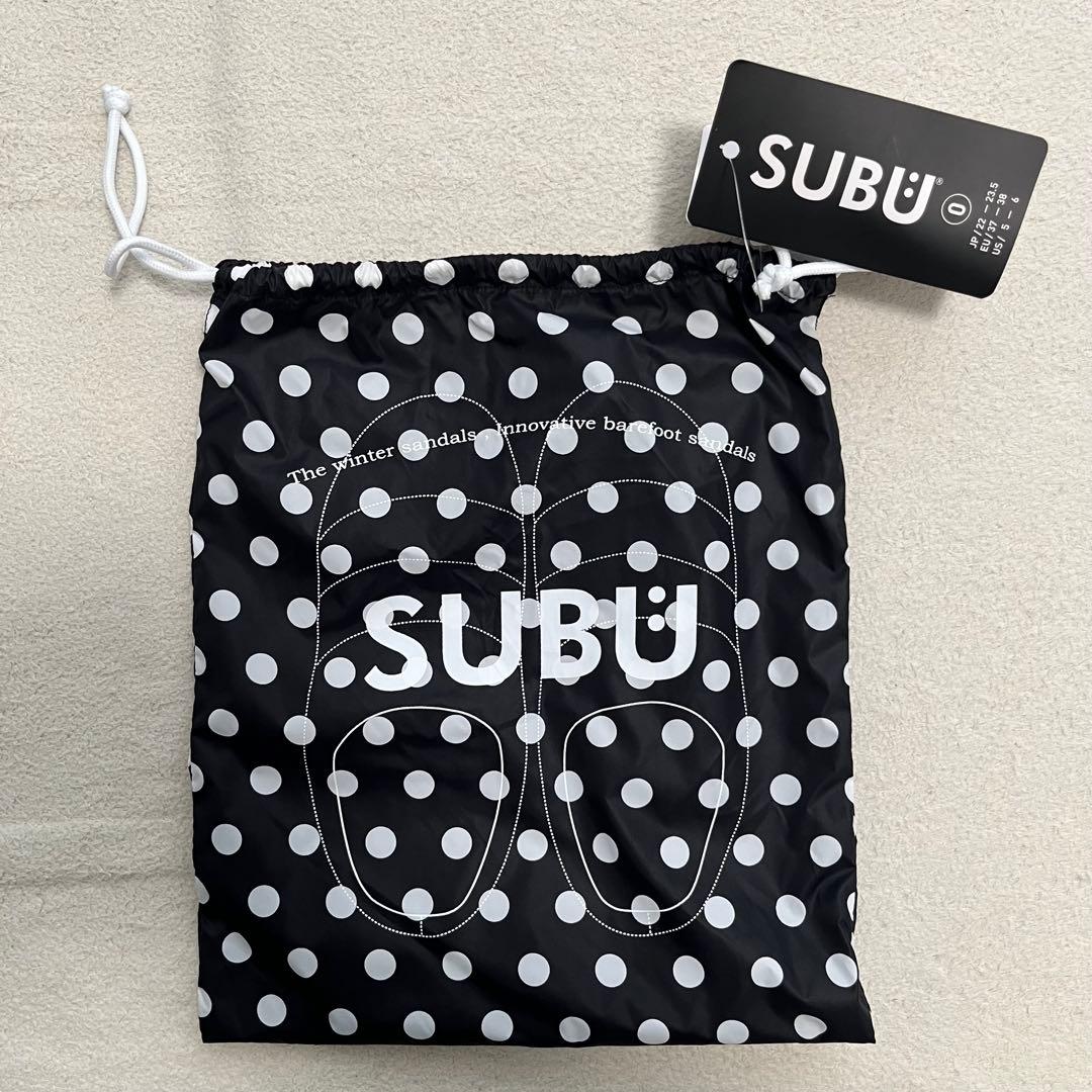 新品未使用タグ付き SUBU ドット サンダル 22.0〜23.5 DOTS