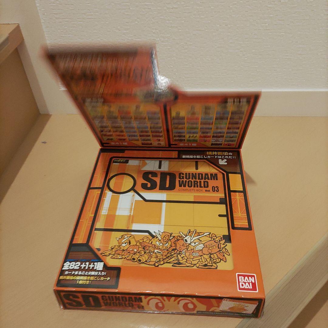 【限定品】SD GUNDAM WORLD コンプリートボックスセット 01-04