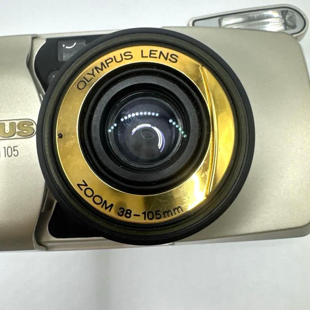 【動作品】 OLYMPUS μ Mju Zoom 105 DELUXE フィルム