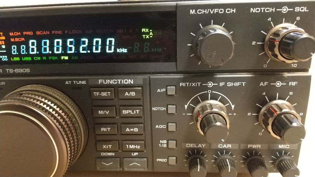 【希少】KENWOOD TS-690Sトランシーバー 通電確認済 取扱説明書付き