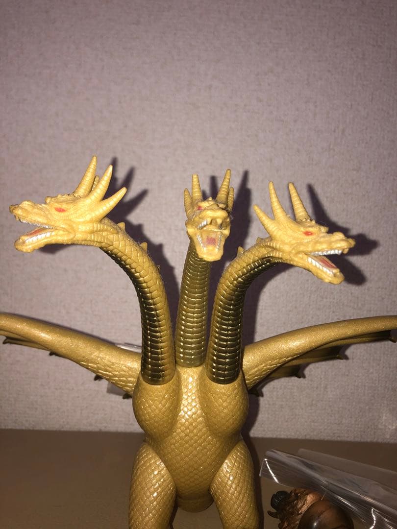 ま*ん様 キングギドラ タグ付き★モスラタグ付き　バンダイJAPAN