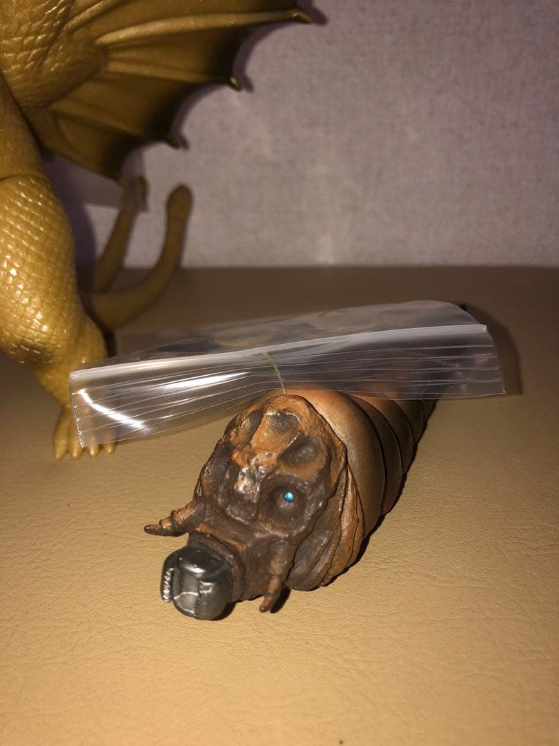 ま*ん様 キングギドラ タグ付き★モスラタグ付き　バンダイJAPAN